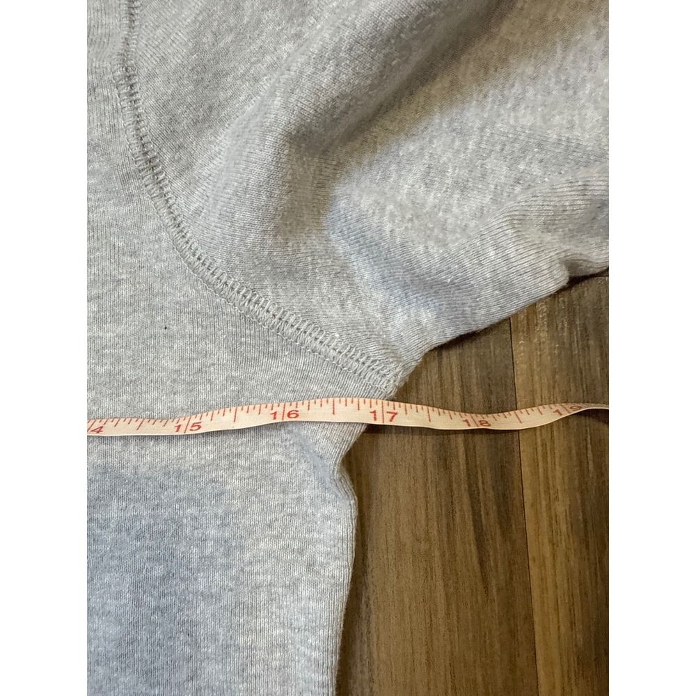 Ralph Lauren Sport Long Sleeve Tee Womens Large Gray Pony Logo Crew Neck Shirt - Picture 4 of 5